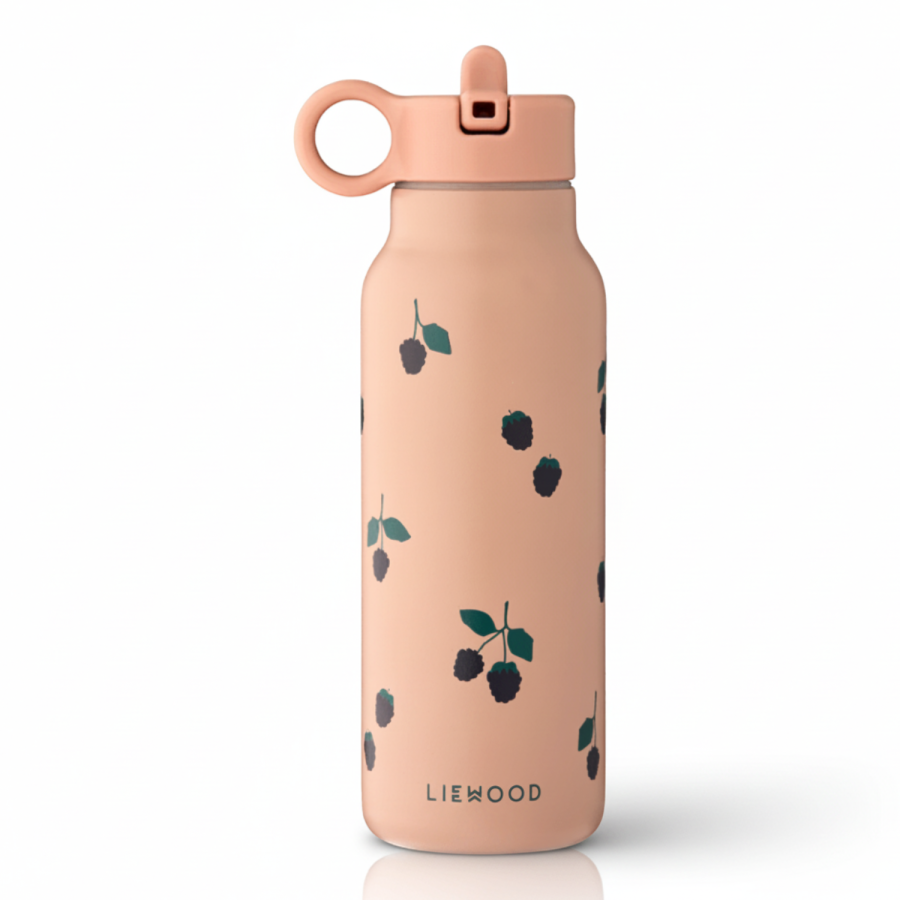 Butelka na wodę Falk, 350 ml - berry, pale tuscany / Liewood