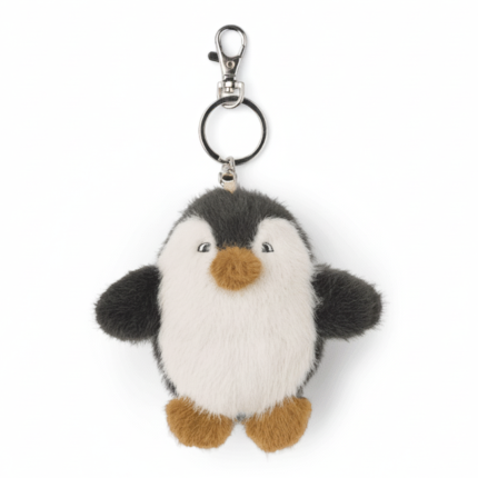 Breloczek pingwin Alfredo - sandy, dark grey / Liewood