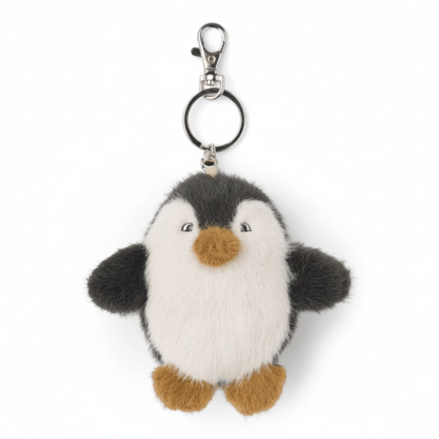 Breloczek pingwin Alfredo - sandy, dark grey / Liewood