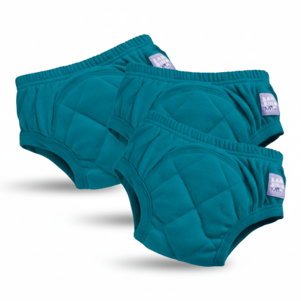 Majtki treningowe Cross-Stitch 3szt, Teal / Bambino Mio