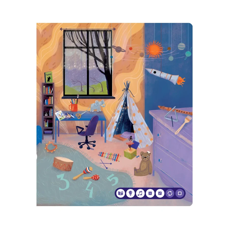 Książka Świat pełen dźwięków 3+ / Czytaj z Albikiem