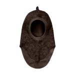 Kominiarka z kolcami dinozaura - Dark Brown Melange / HUTTEliHUT