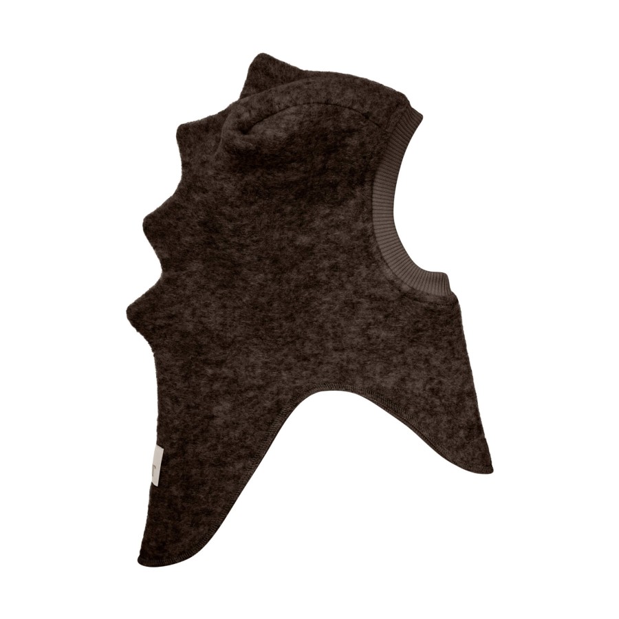 Kominiarka z kolcami dinozaura - Dark Brown Melange / HUTTEliHUT