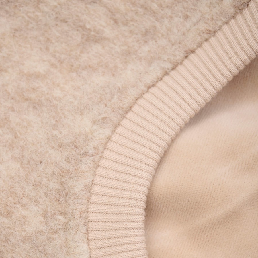 Kominiarka z kolcami dinozaura - Sand Melange / HUTTEliHUT