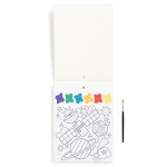 Kolorowanka akwarelowa z pędzelkiem Kosmos 5+ / Mudpuppy