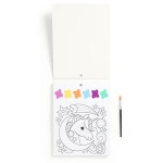 Kolorowanka akwarelowa z pędzelkiem Sen jednorożca 5+ / Mudpuppy