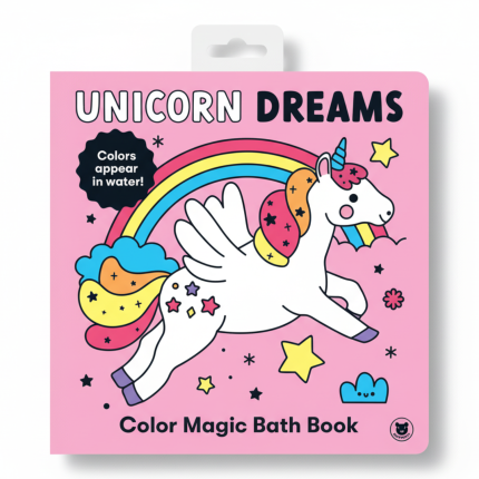 Magiczna książeczka do kąpieli Marzenia jednorożca / Mudpuppy
