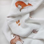 Otulacz kocyk bambusowy WOODLAND / Layette