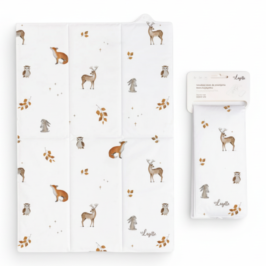 Składana mata do przewijania WOODLAND / Layette