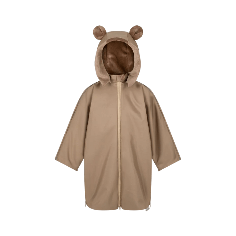 Ponczo samochodowe Beżowe 3-6 lat / piapimo