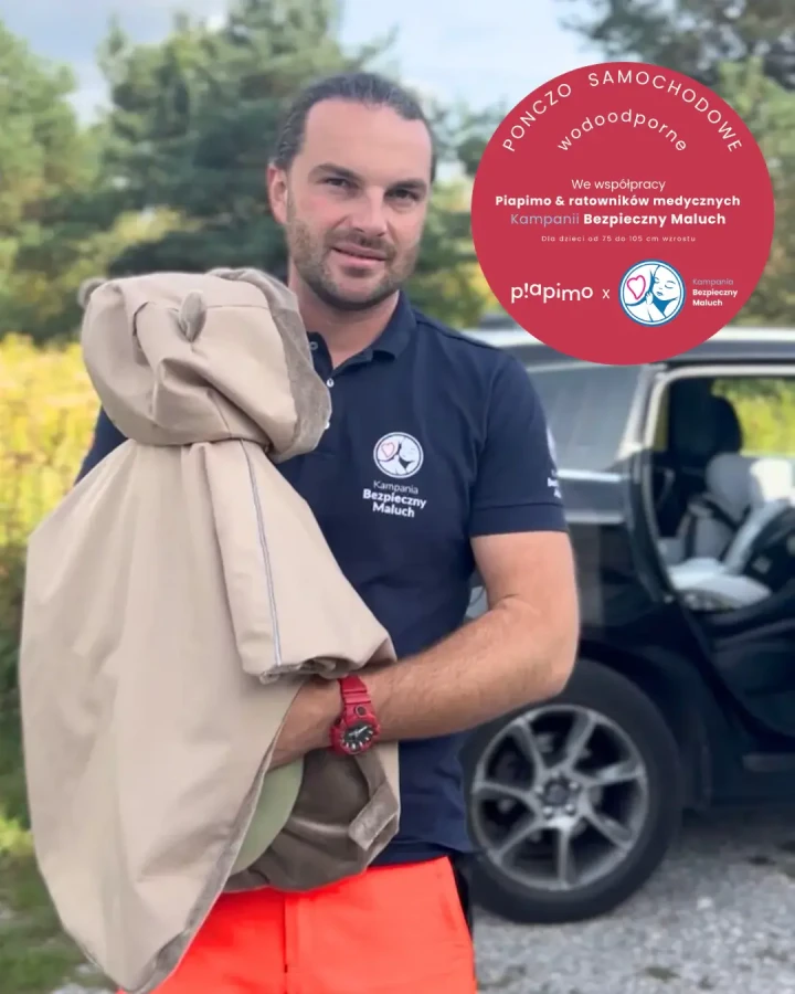 Ponczo samochodowe Merino Concinella 1-3 lat / piapimo