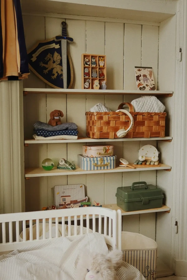 Kuferek małego artysty - olivine / Konges slojd