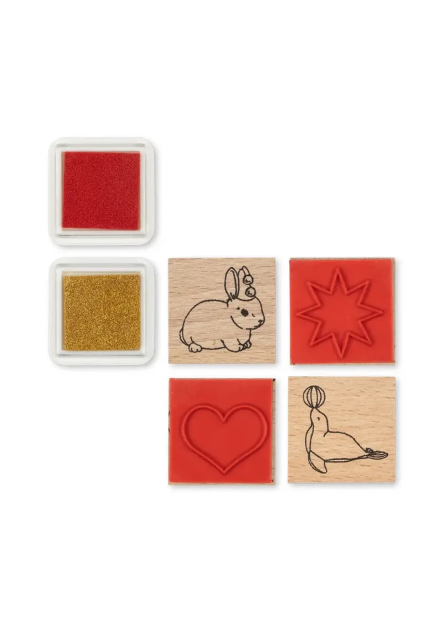 Kuferek małego artysty - olivine / Konges slojd