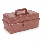 Kuferek małego artysty - glitter rose / Konges slojd