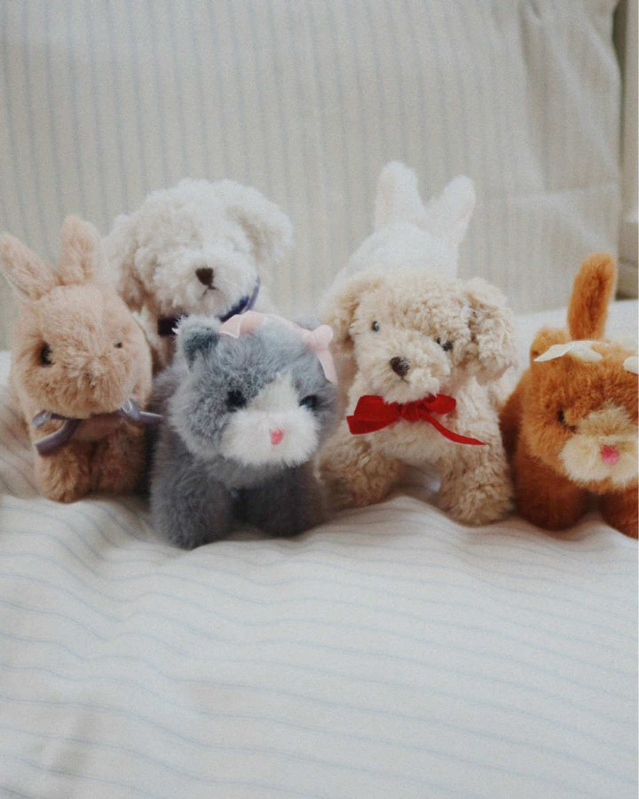 Pluszowy piesek - beige / Konges Slojd