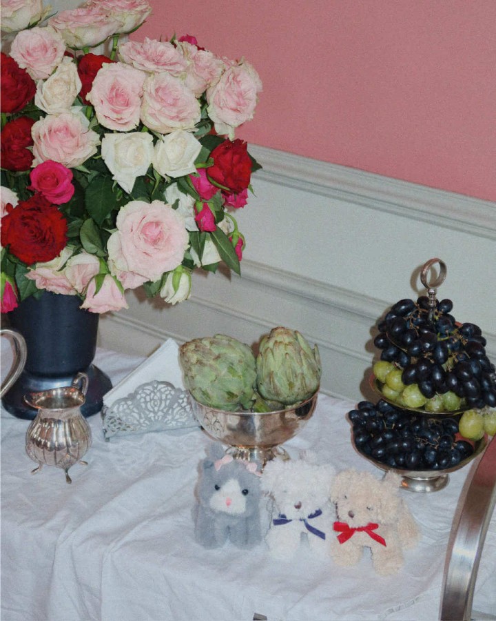 Pluszowy piesek - beige / Konges Slojd