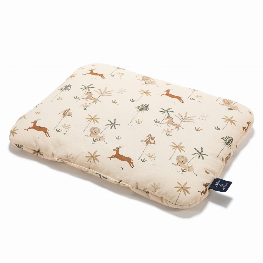 Poduszka bawełniana - LITTLE SAVANNAH La Millou x Dobreliski