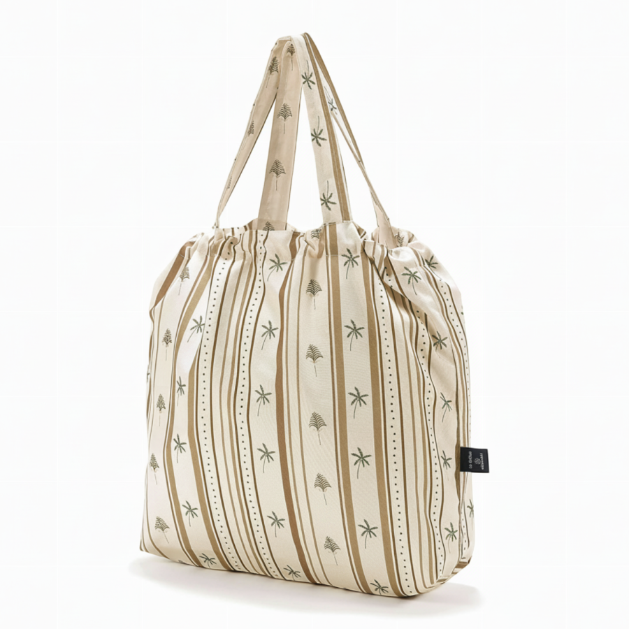 Shopper Bag z kieszonką - LITTLE SAVANNAH La Millou x Dobreliski