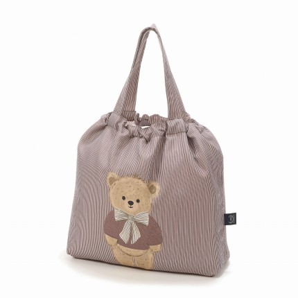 Shopper Bag z kieszonką - BABY BEAR / La Millou