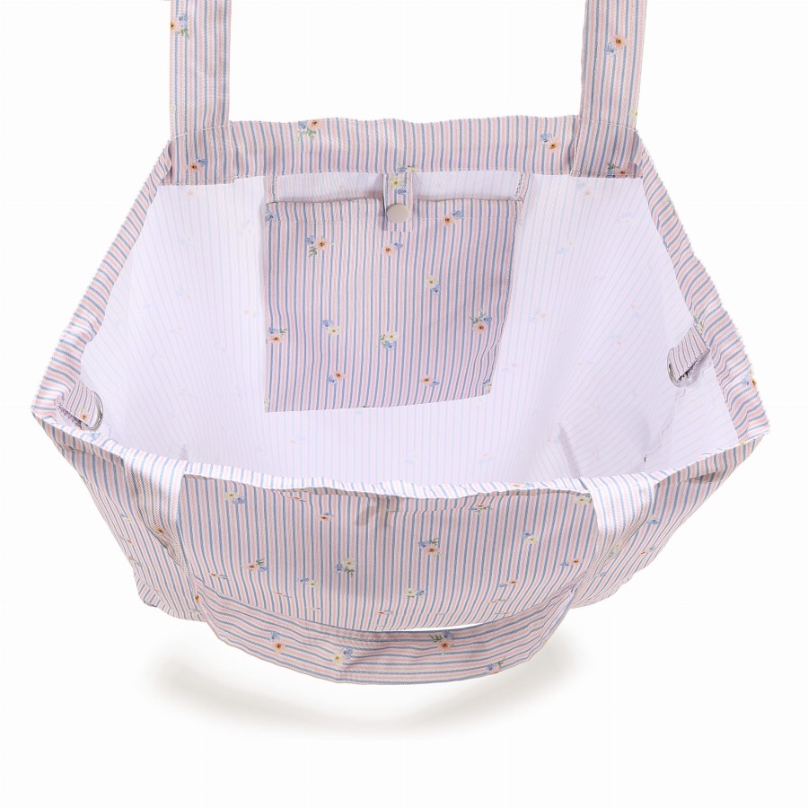 Shopper Bag z kieszonką - ENGLISH GARDEN / La Millou