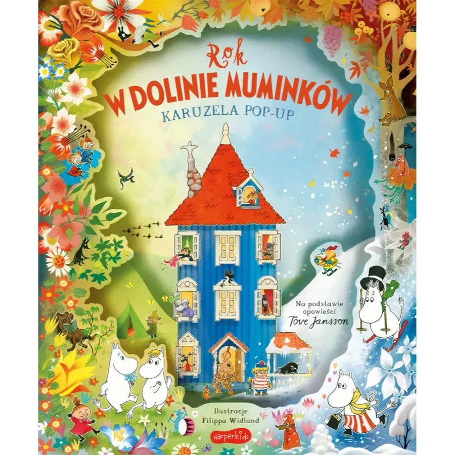 Rok w Dolinie Muminków. Karuzela pop-up / HarperKids