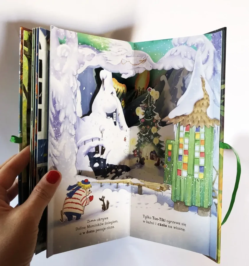 Rok w Dolinie Muminków. Karuzela pop-up / HarperKids