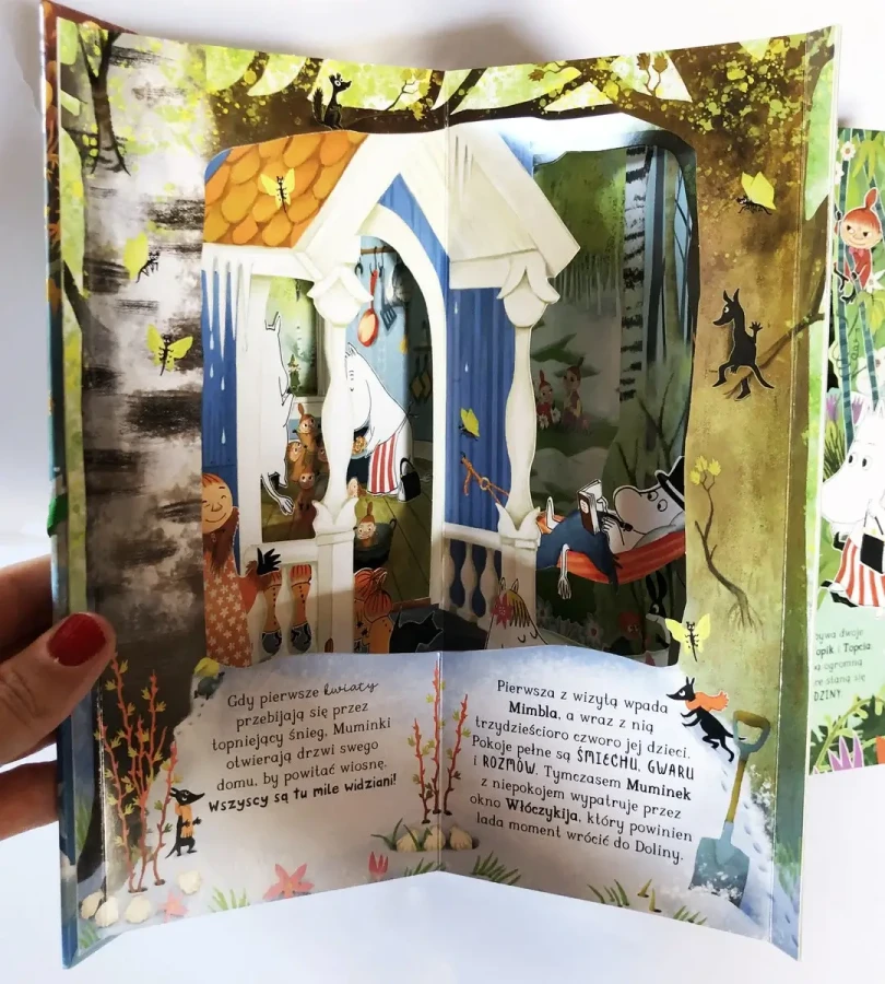 Rok w Dolinie Muminków. Karuzela pop-up / HarperKids