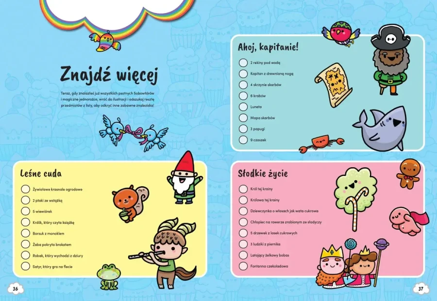 Gdzie jest jednorożec? Wyszukiwanka / Wilga