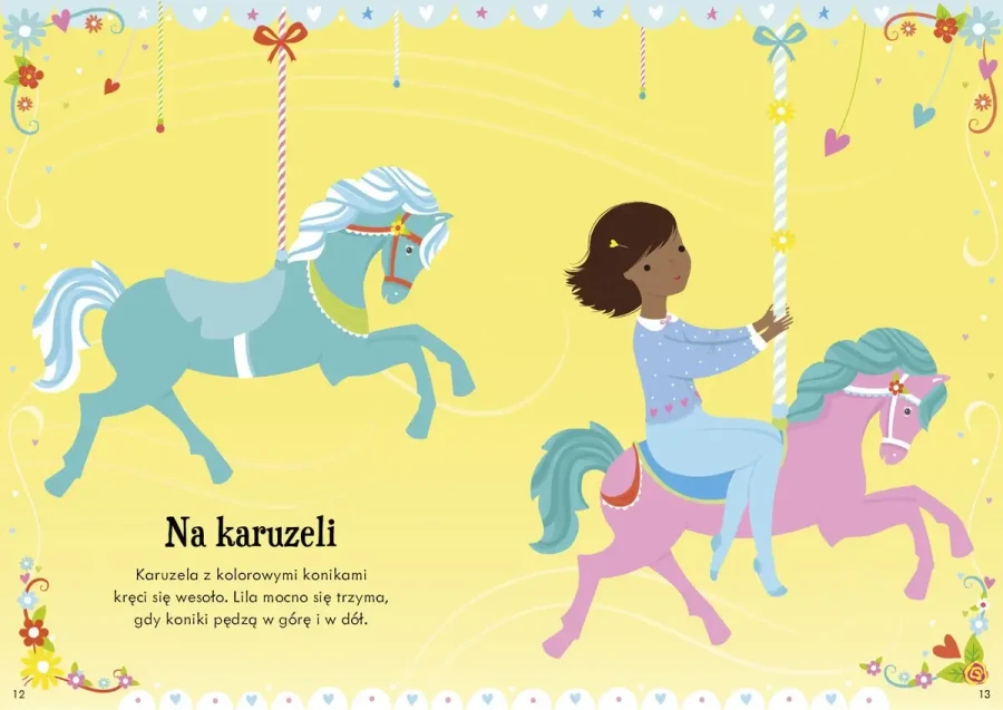 Lubię naklejać. Koniki / Wydawnictwo Wilga