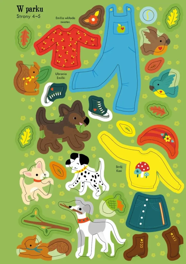 Lubię naklejać. Pieski / Wydawnictwo Wilga