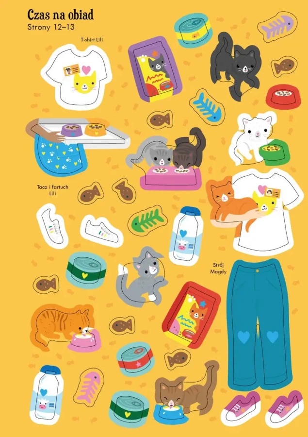 Lubię naklejać. Kotki / Wydawnictwo Wilga