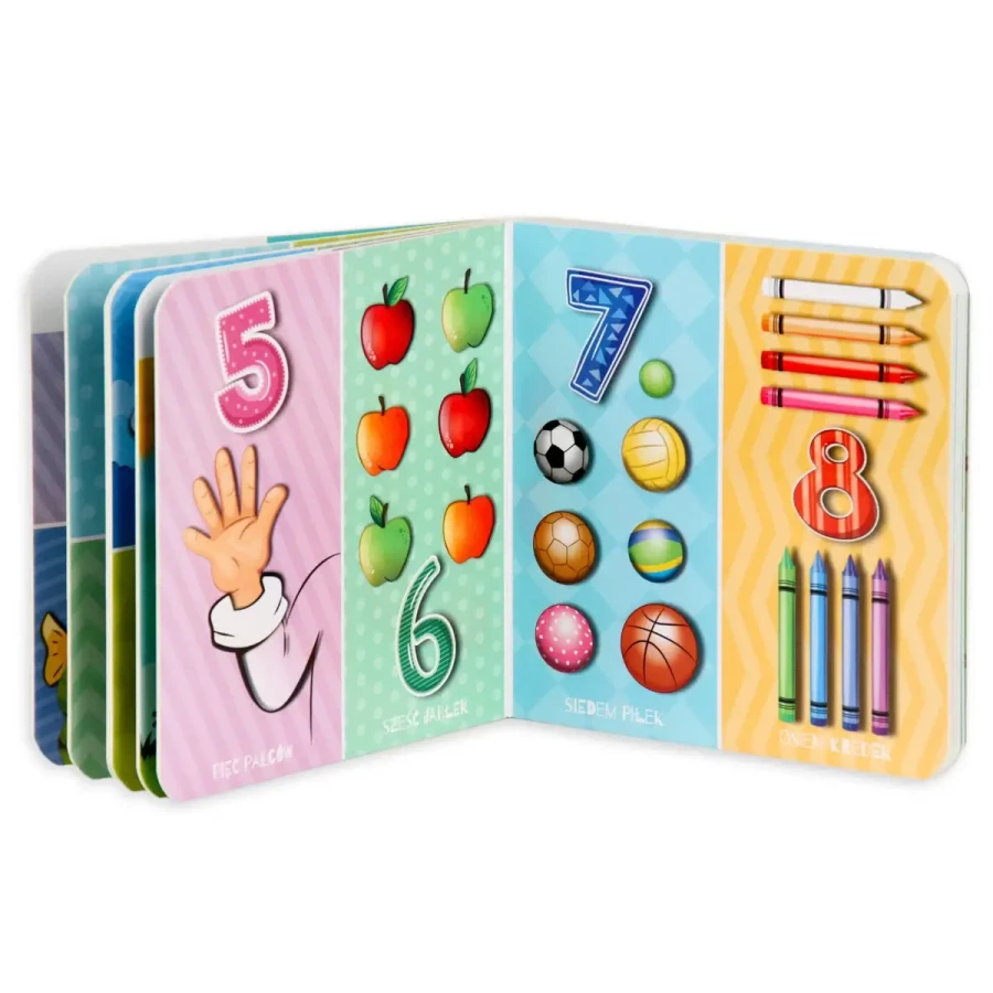 Moje pierwsze 100 słów. Kolory, numery, kształty / Wydawnictwo Smart Books