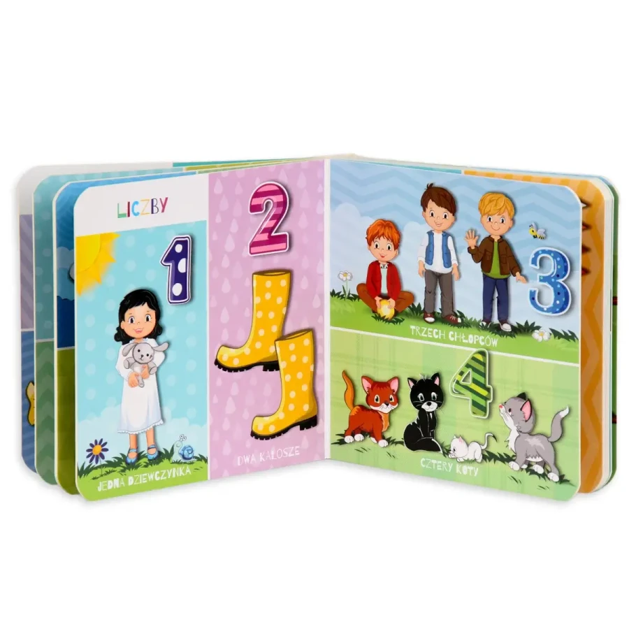 Moje pierwsze 100 słów. Kolory, numery, kształty / Wydawnictwo Smart Books