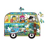 Puzzle konturowe Van podróżniczy 75 elementów 5+ / Mudpuppy