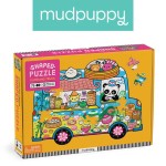 Puzzle konturowe Food Truck 75 elementów 5+ / Mudpuppy