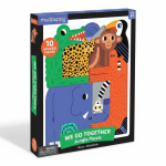 Puzzle układanka Wszyscy razem Dżungla 10 elementów 3+ / Mudpuppy