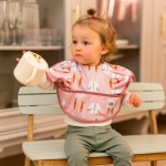 Śliniak Kangurek Falbanka Bunnylicious / Moon Bloom