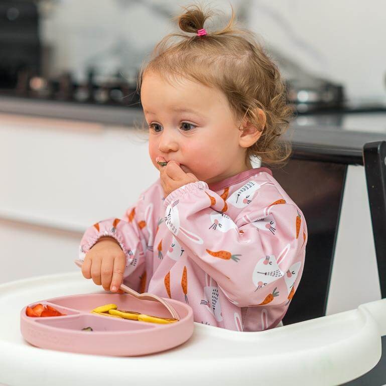 Śliniak z rękawami Bunnylicious / Moon Bloom