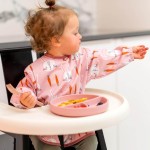 Śliniak z rękawami Bunnylicious / Moon Bloom