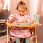 Śliniak z rękawami Bunnylicious / Moon Bloom