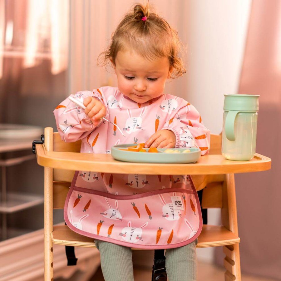 Śliniak z rękawami Bunnylicious / Moon Bloom