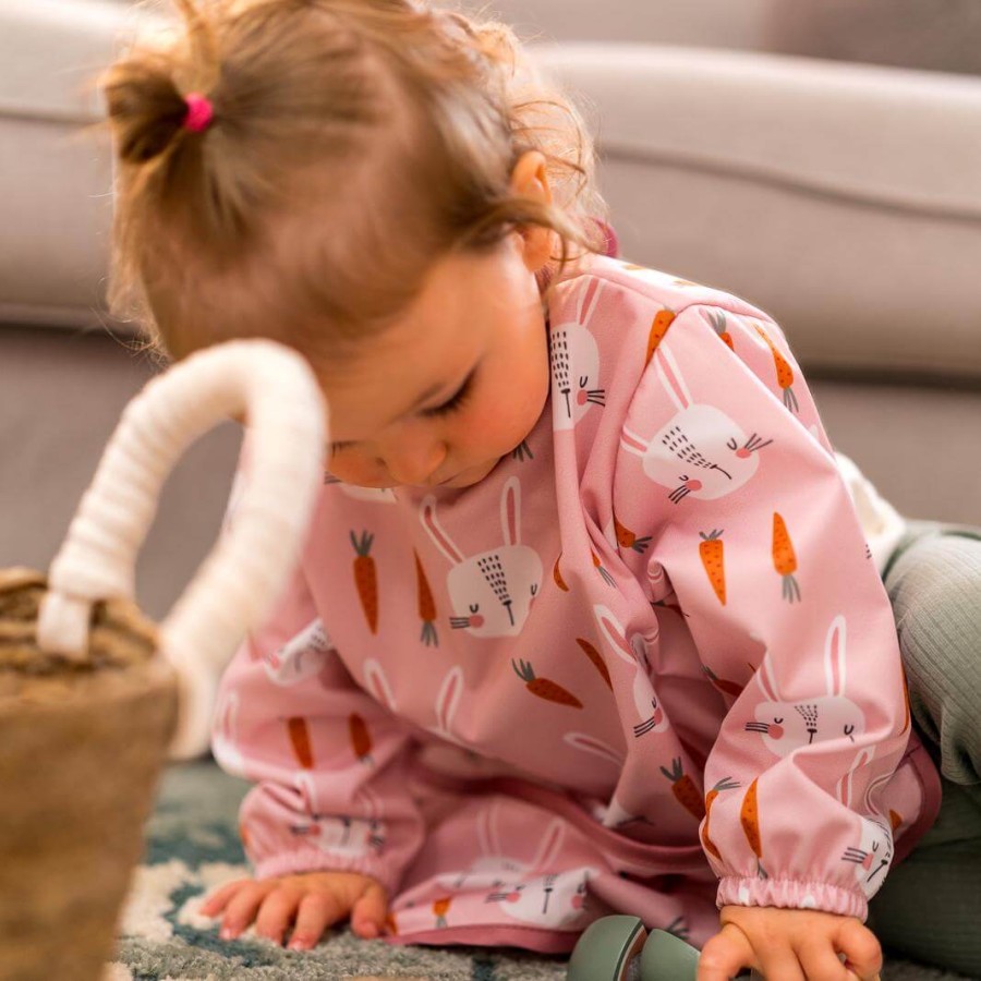 Śliniak z rękawami Bunnylicious / Moon Bloom