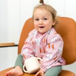 Śliniak z rękawami Bunnylicious / Moon Bloom