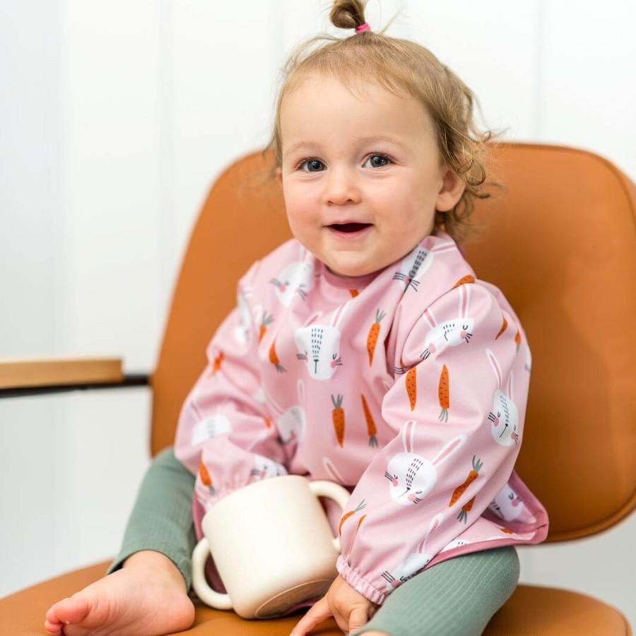 Śliniak z rękawami Bunnylicious / Moon Bloom