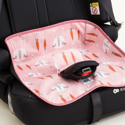 Wodoodporna podkładka do fotelika Bunnylicious / Moon Bloom