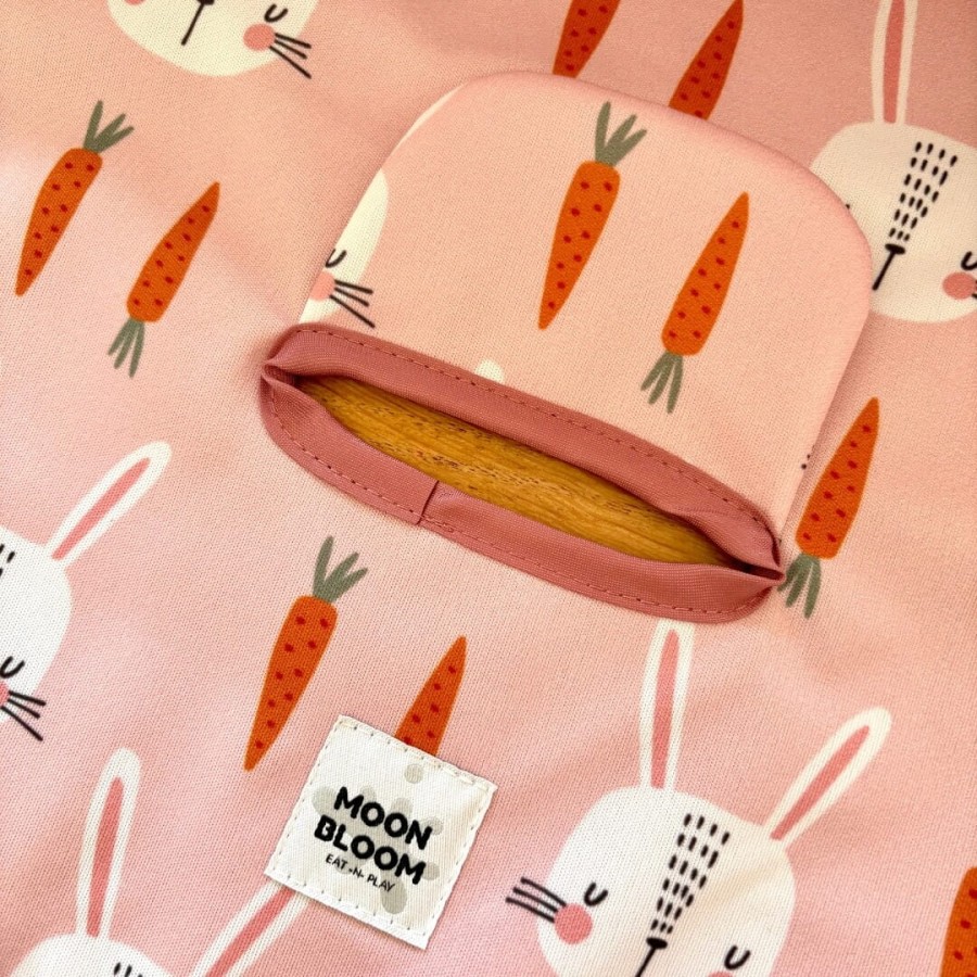 Wodoodporna podkładka do fotelika Bunnylicious / Moon Bloom