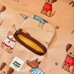 Wodoodporna podkładka do fotelika Happy Puppy / Moon Bloom