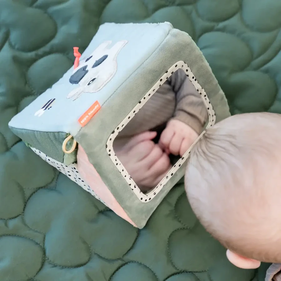 Rozkładane lusterko sensoryczne Tiny Farm / Done by Deer