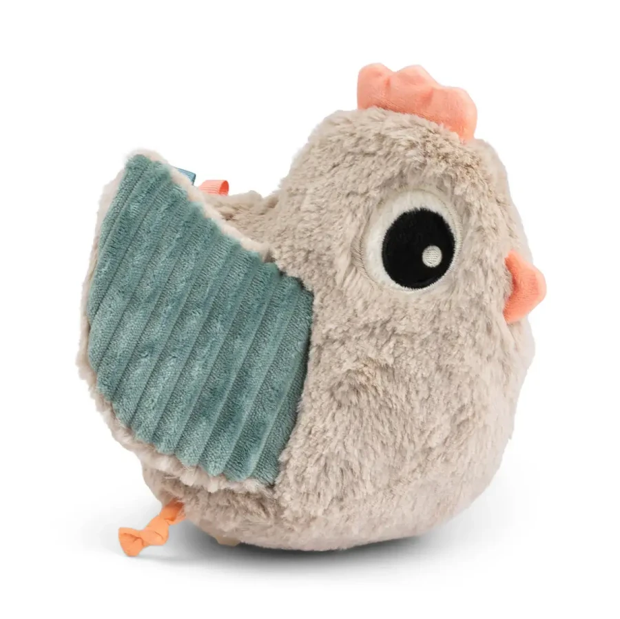 Zabawka sensoryczna Kurka Clucky z pisklętami / Done by Deer