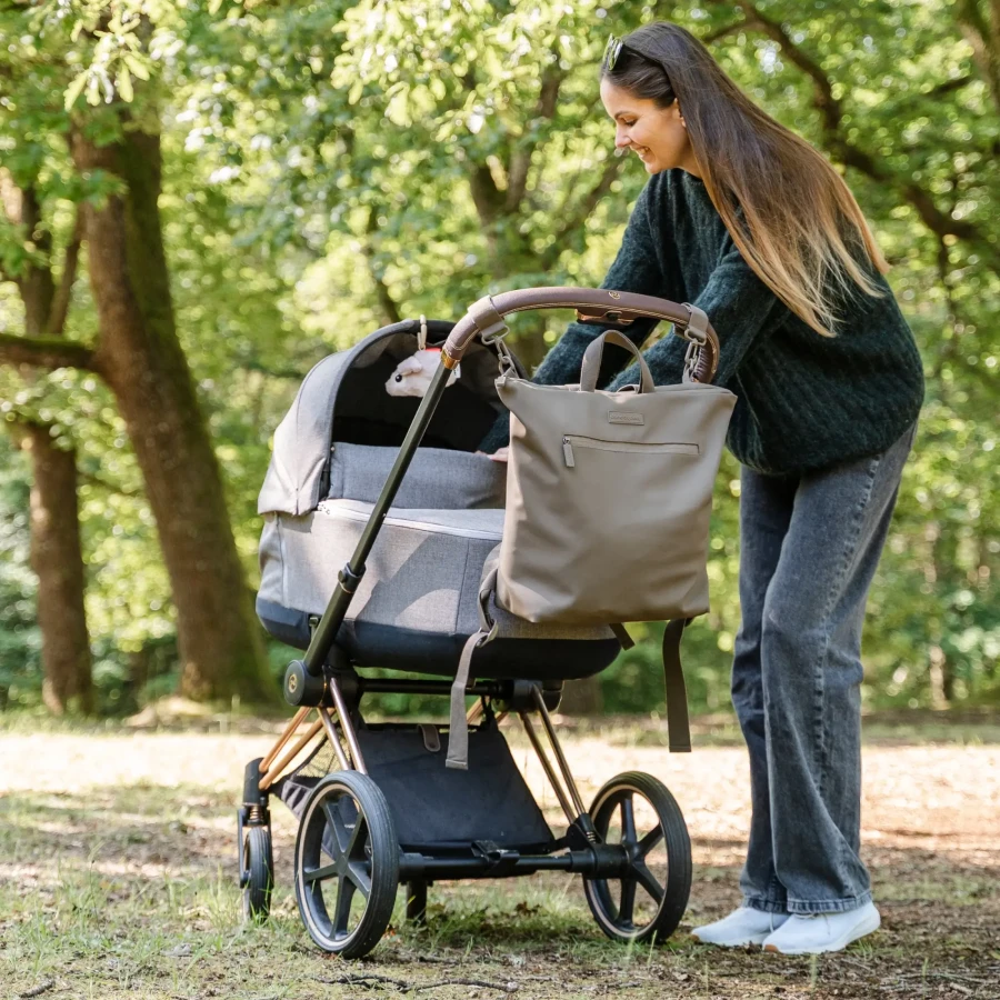 Plecak do wózka z przewijakiem Taupe / Done by Deer